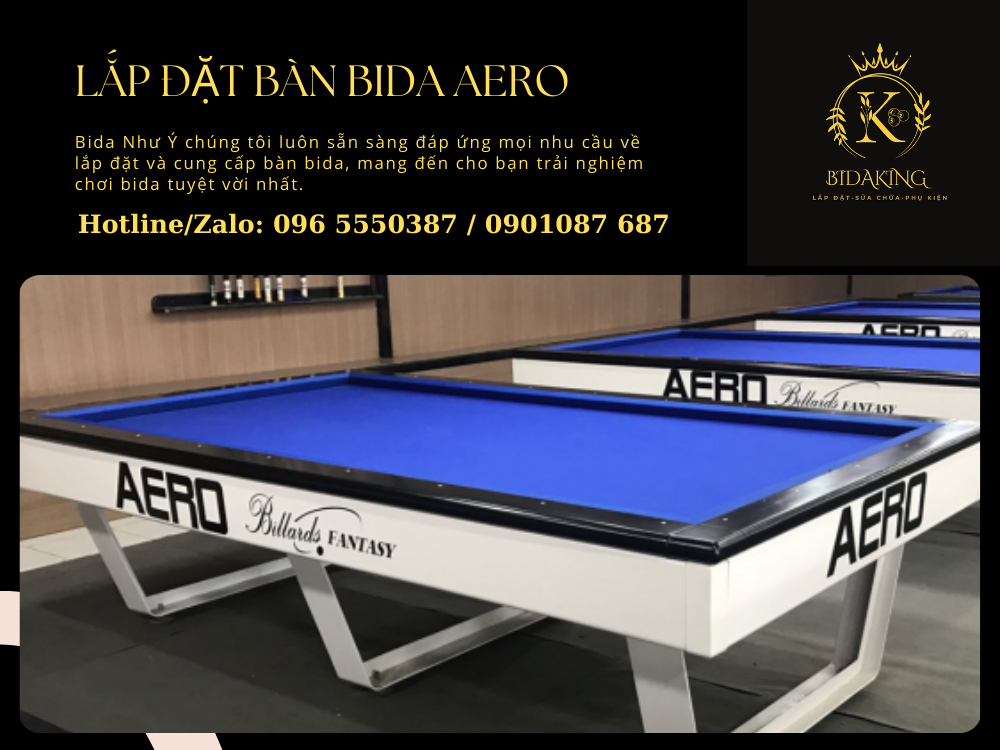 Lắp đặt Bàn bida AERO