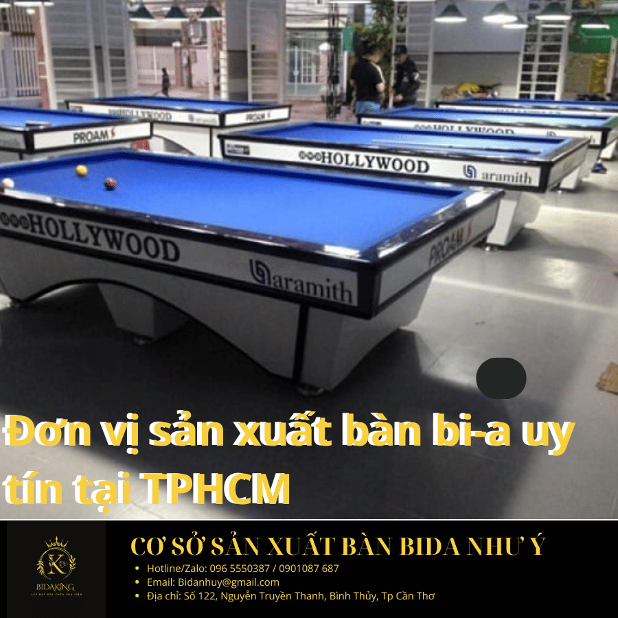 Mua bàn bida TP.HCM