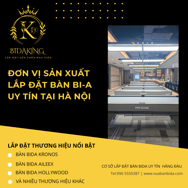 Mua bàn bida Hà Nội